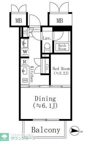 KOENJI Crossoverの物件間取画像